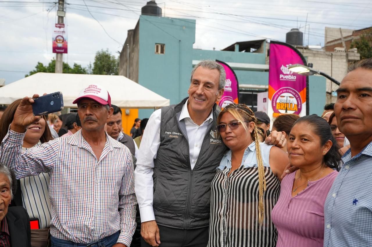 Con “Puebla Brilla”, Pepe Chedraui moderniza más de 12 mil 600 luminarias y beneficia a 350 mil habitantes