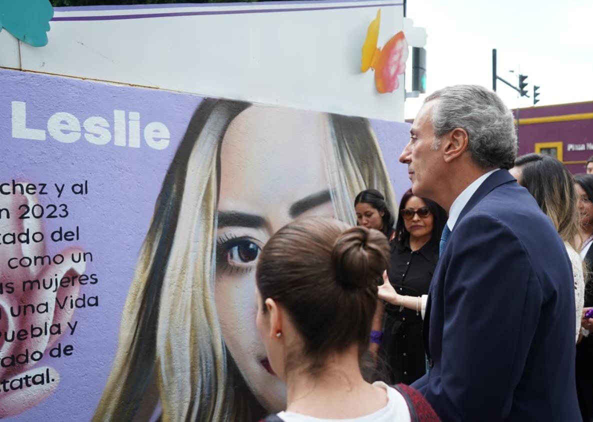 Gobierno de la Ciudad dedica mural a mujeres sobrevivientes de violencia ácida