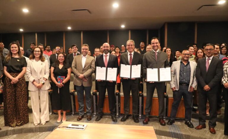 Firma Pepe Chedraui convenio con ANADE para impulsar la formalización y el desarrollo económico en Puebla