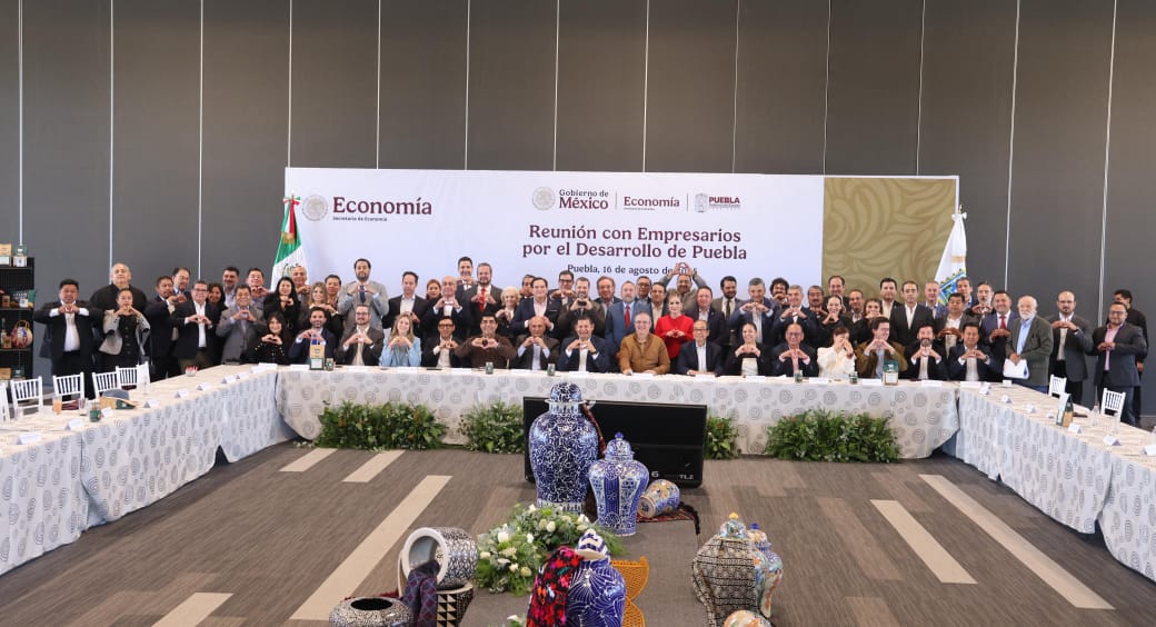 Puebla, tierra fértil para el desarrollo de habilidades: IP reconoce ante Ebrard virtudes del Plan México