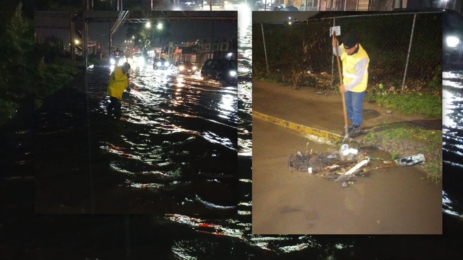 Agua de Puebla y Ayuntamiento atienden 13 puntos críticos tras fuerte lluvia en la capital