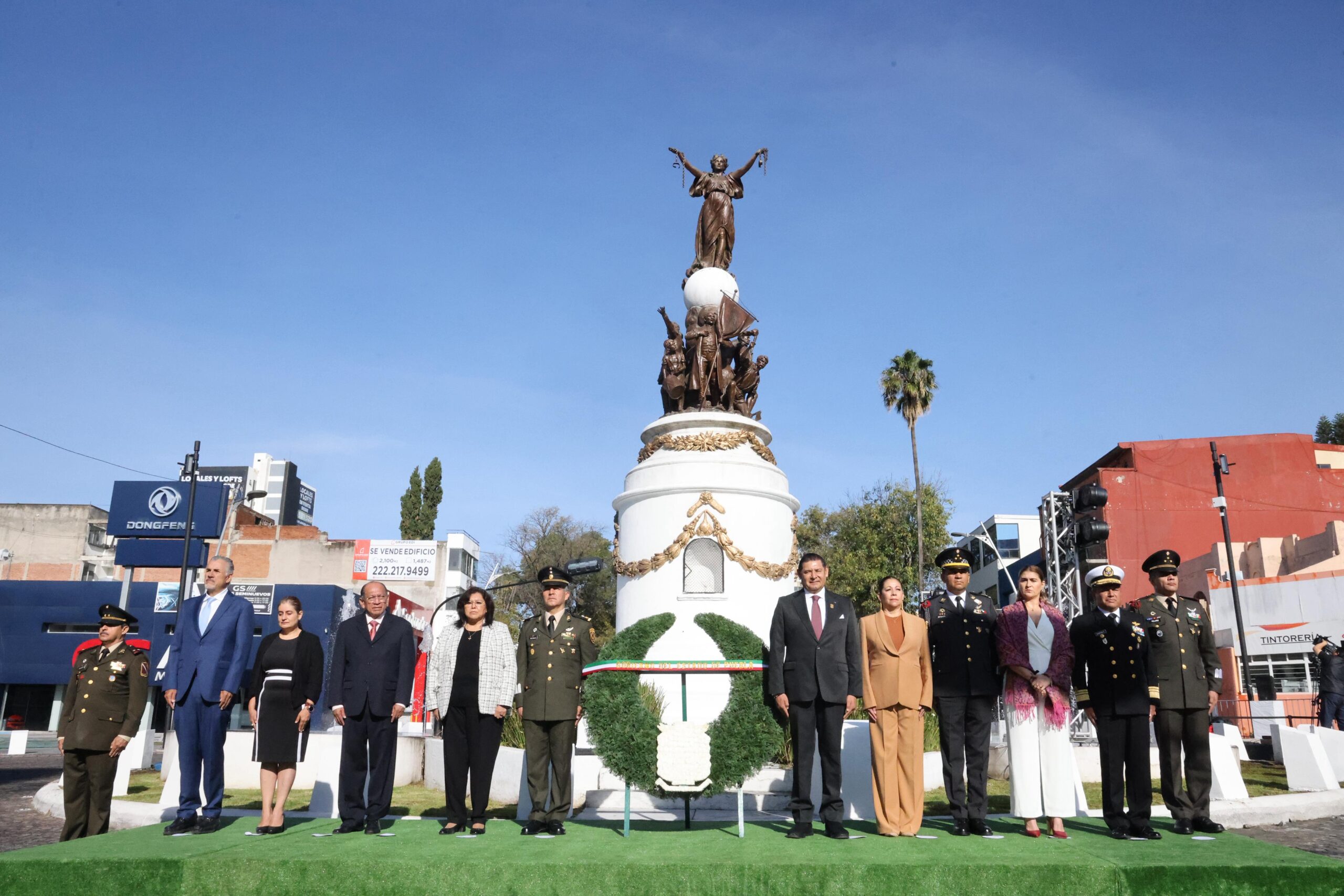 Puebla conmemora 204 años de Independencia con llamado a nuevas soberanías