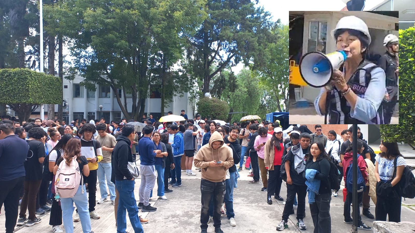 Lilia Cedillo encabeza participación de la BUAP en el Simulacro Nacional 2025 (VIDEO)