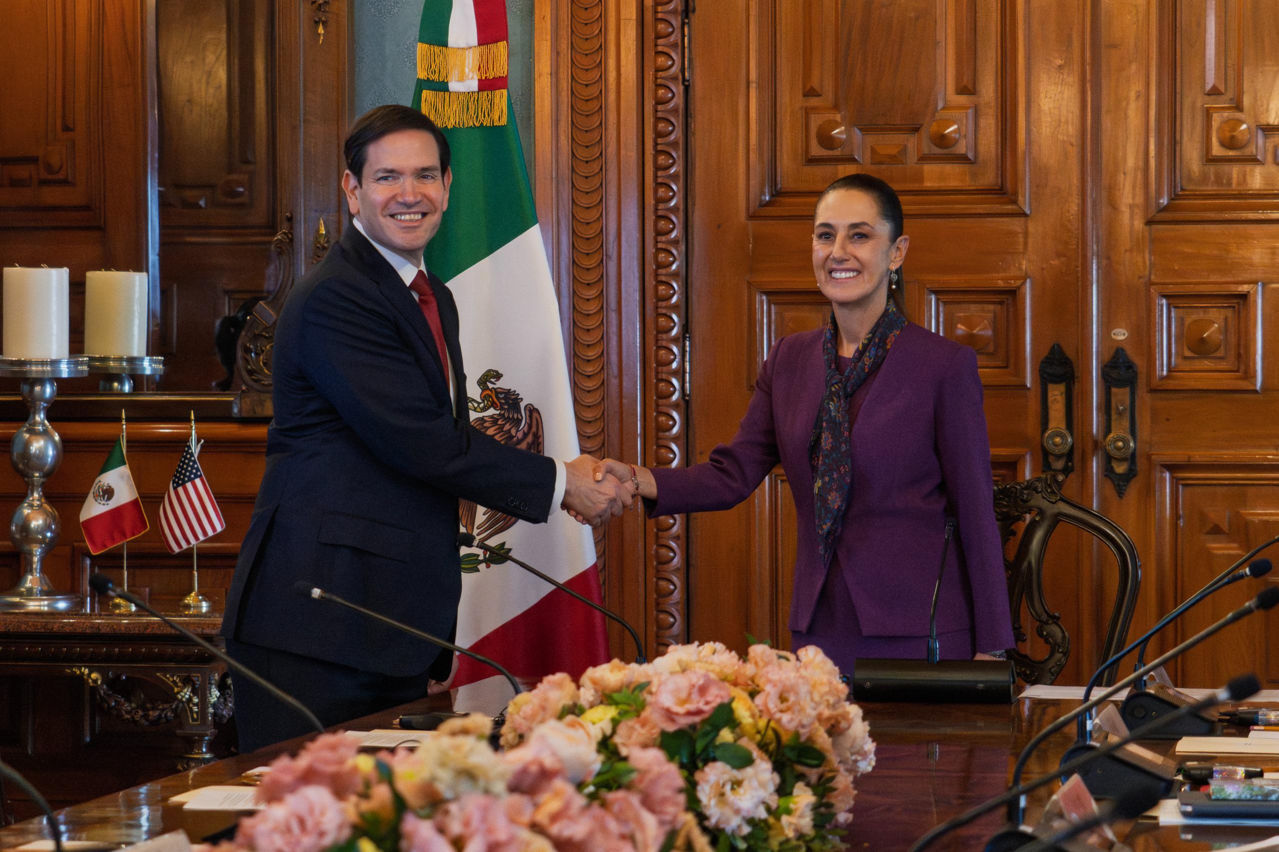 “Cooperación con respeto a la soberanía y a la integridad territorial”: Presidenta Claudia Sheinbaum sostiene reunión con el secretario de Estado de EUA, Marco Rubio