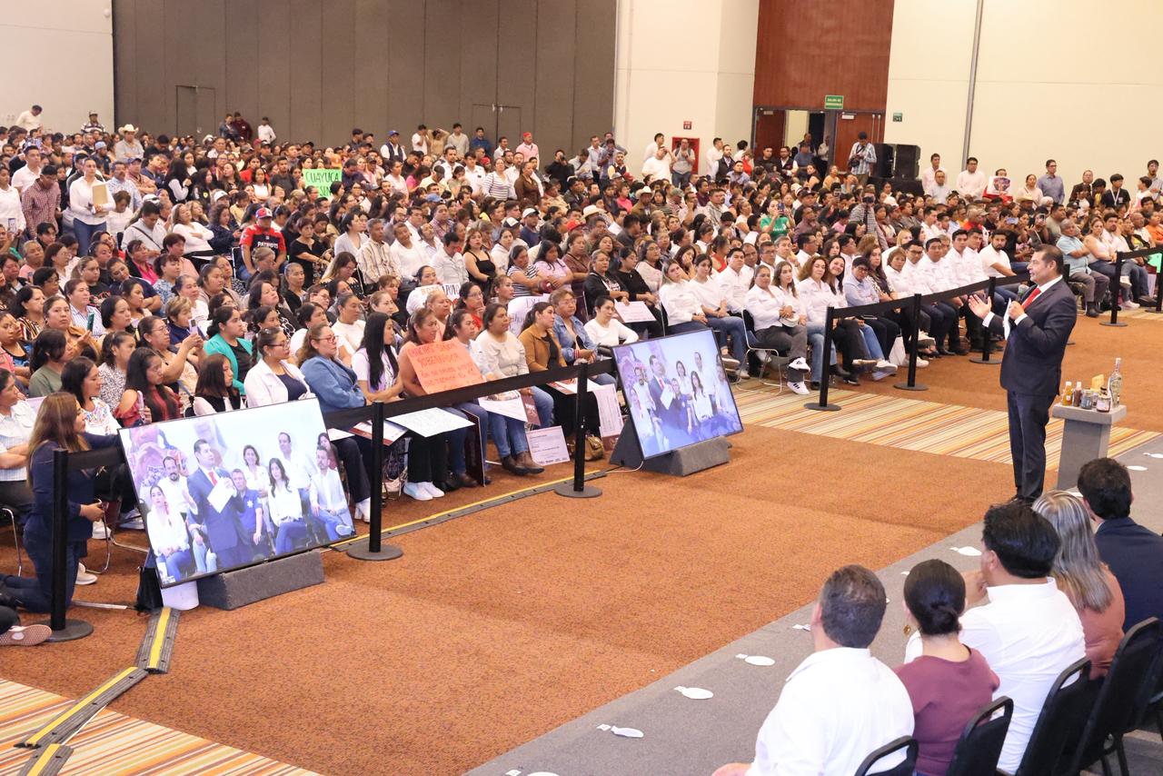 Con unidad, Puebla impulsa 197 obras comunitarias por 17 mdp
