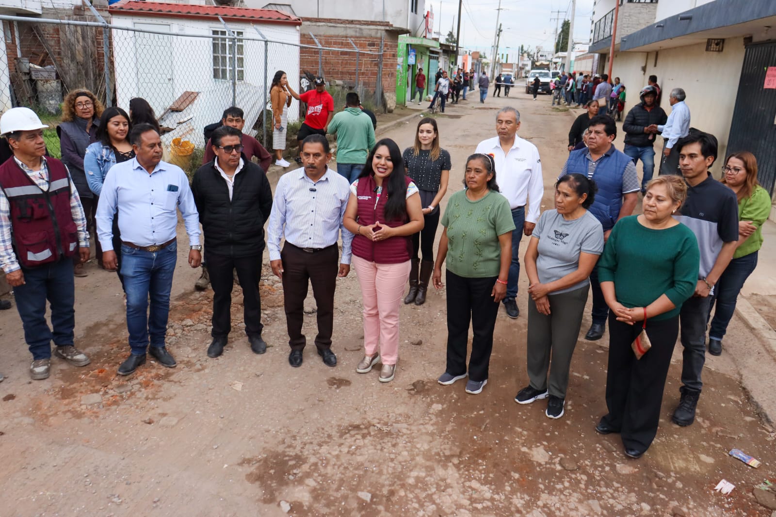“En San Pedro Cholula, todas las juntas auxiliares serán beneficiadas con obra pública”: Tonantzin Fernández