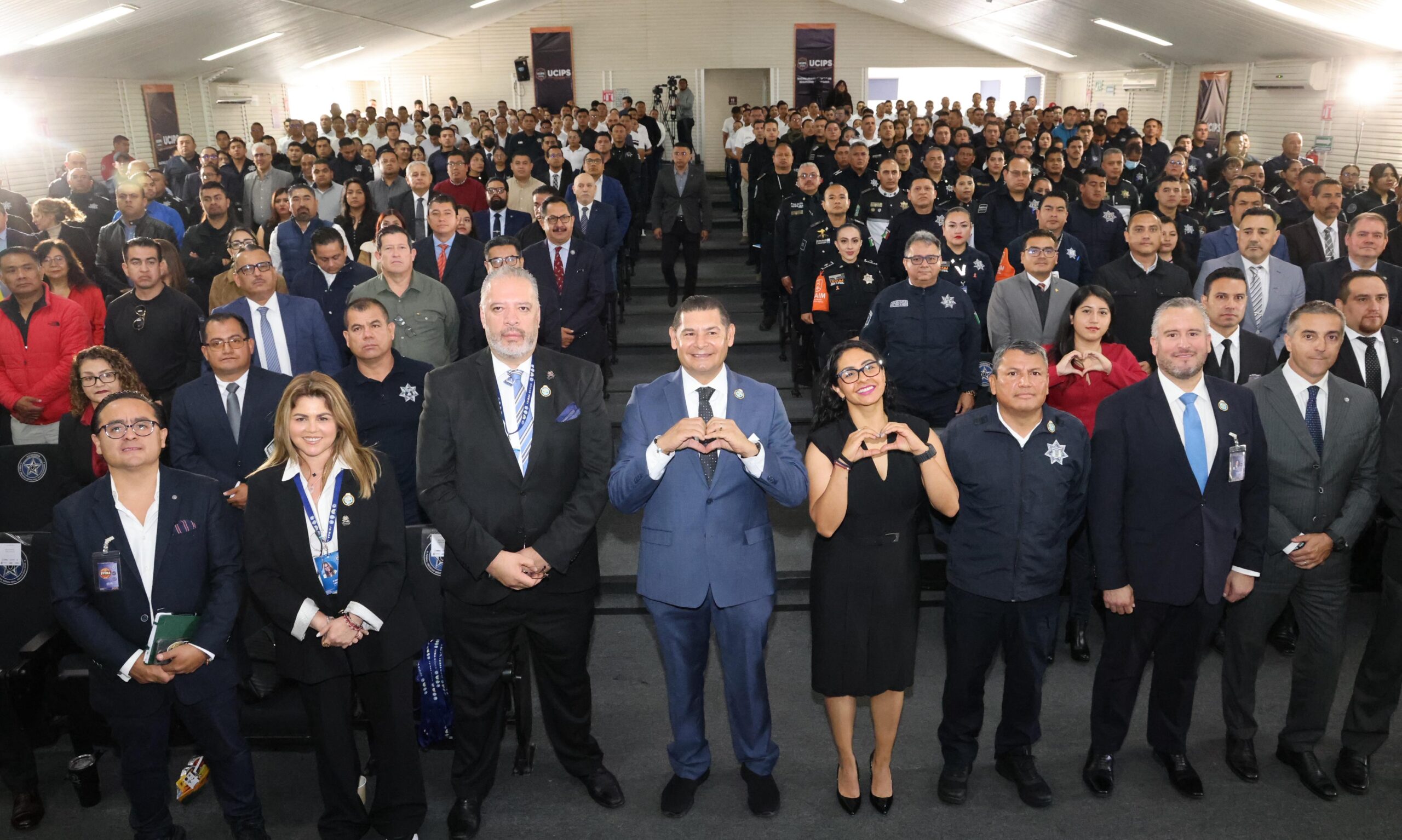 Organismos internacionales colaboran en entrenamiento de cuerpos de seguridad; Puebla a la vanguardia