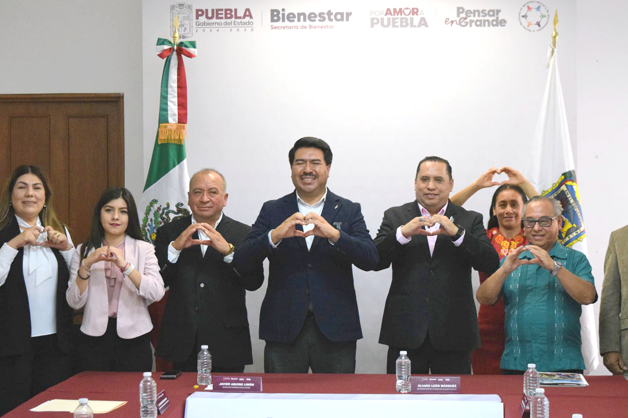 Gobierno de Puebla y Fundación Yolanda Castillo firman convenio para fortalecer comunidades vulnerables
