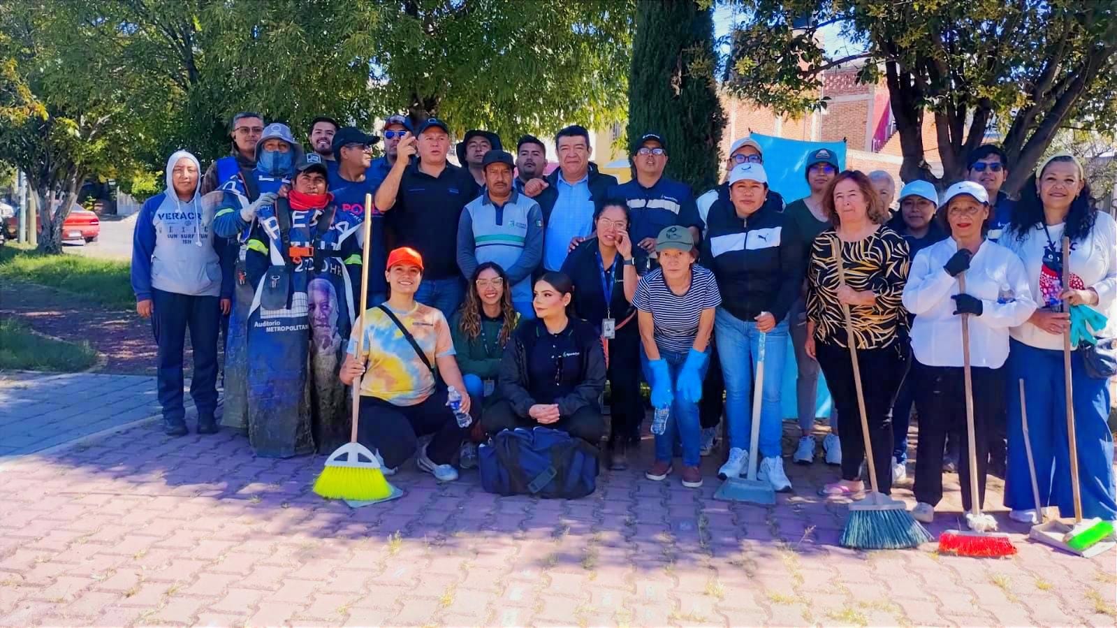 Con Jornada de Limpieza en la colonia Gobernadores, Agua de Puebla conmemoró el Día Mundial de la Limpieza