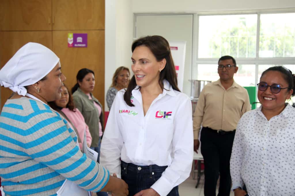 Inaugura MariElise Budib desayunador en la Secundaria Técnica No. 112 para fortalecer la nutrición infantil
