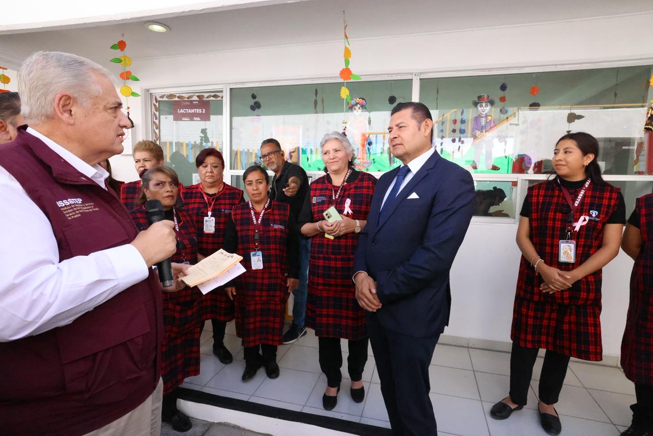Renace Estancia Infantil Número 1 del ISSSTEP en beneficio de trabajadores estatales