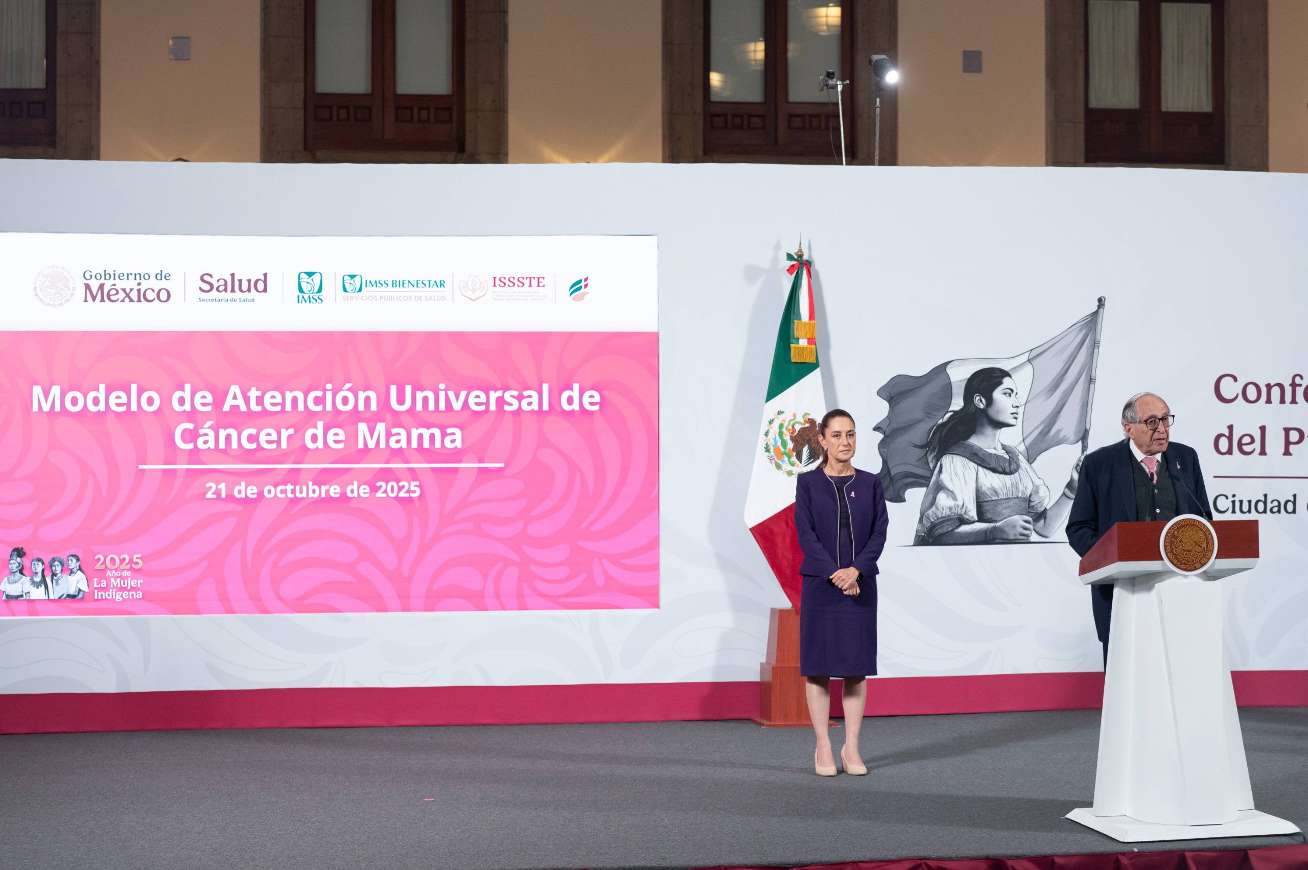 Claudia Sheinbaum anuncia inversión histórica de 8 mil mdp para el Modelo Universal de Atención al Cáncer de Mama