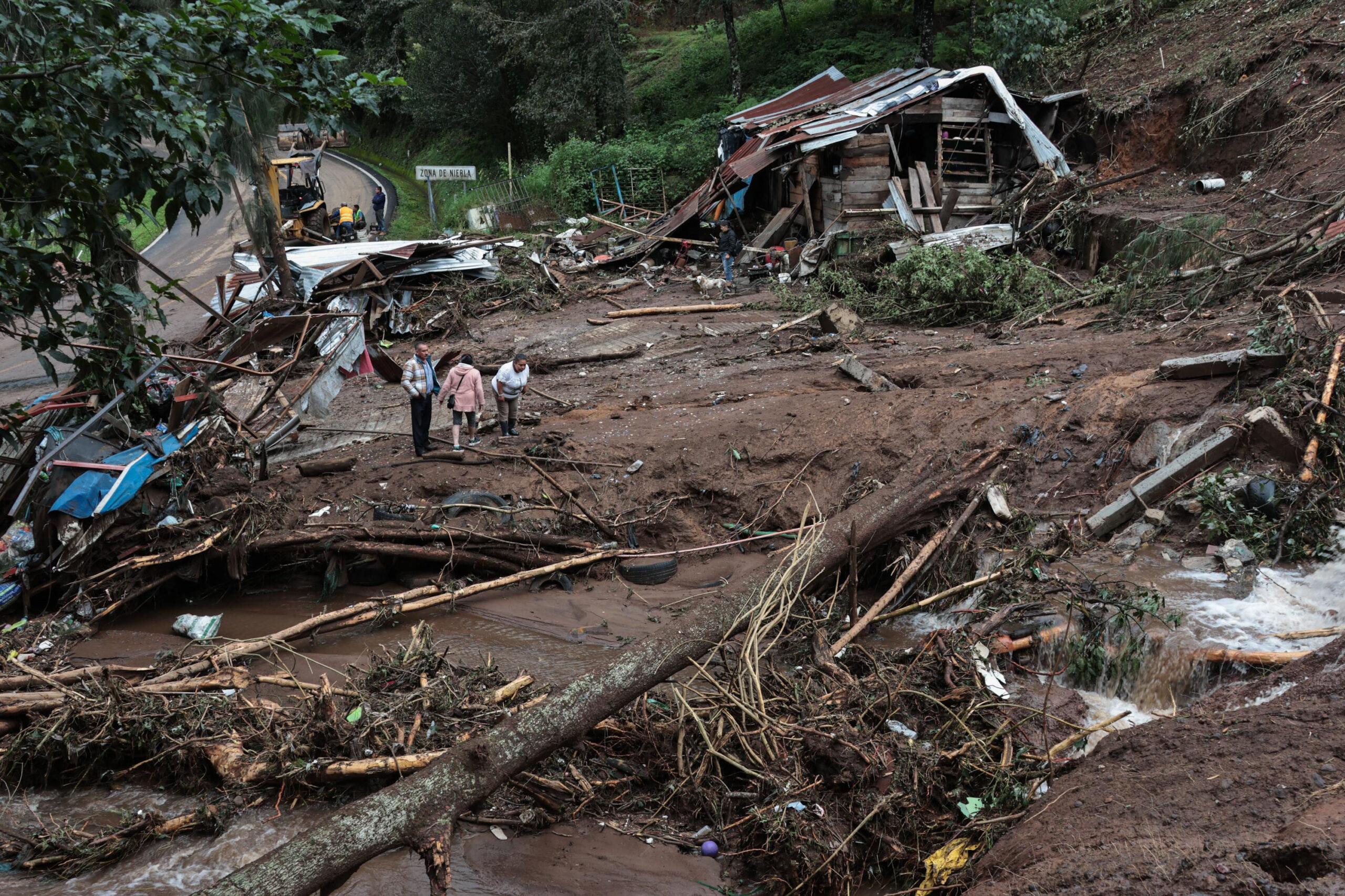 Sierra Norte en emergencia: 38 municipios afectados por lluvias torrenciales