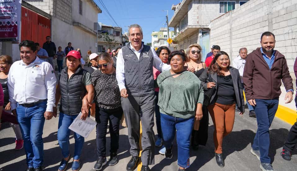 Fortalece Pepe Chedraui infraestructura vial en la colonia Constitución Mexicana