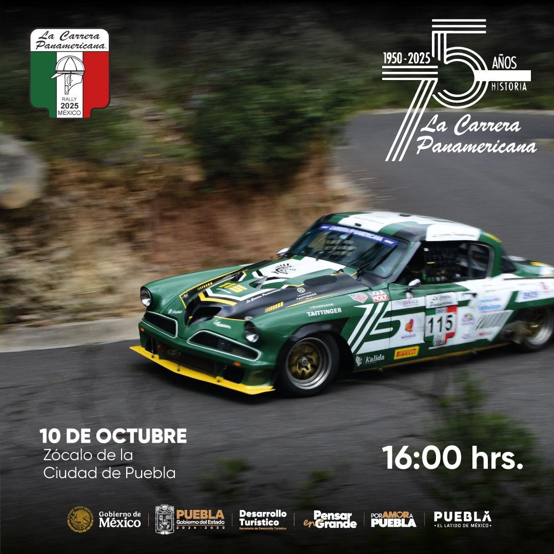 La Carrera Panamericana regresa a Puebla: rugen los motores y la economía local