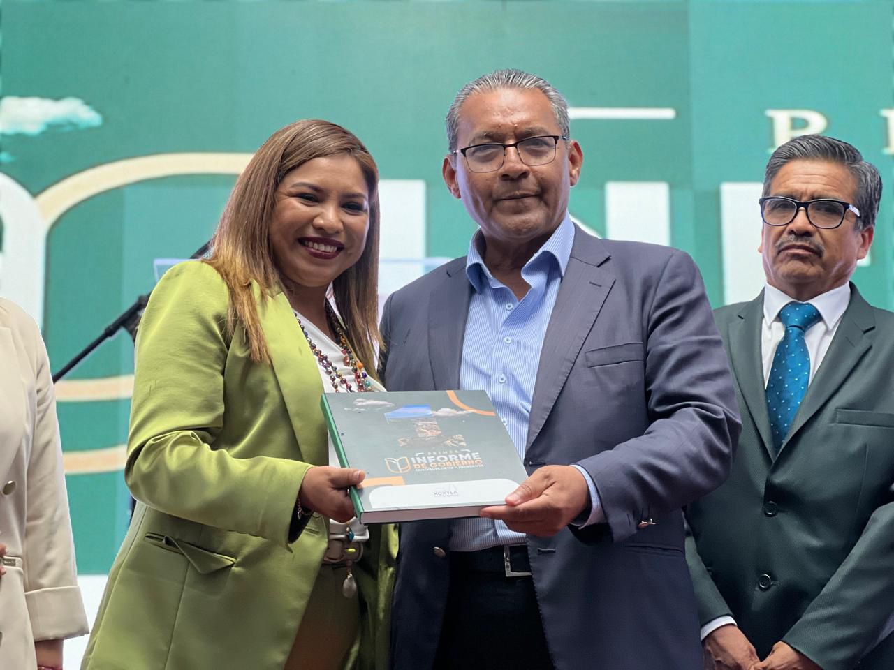 Guadalupe Ortiz rinde su Primer Informe: Xoxtla avanza con rumbo firme y resultados medibles