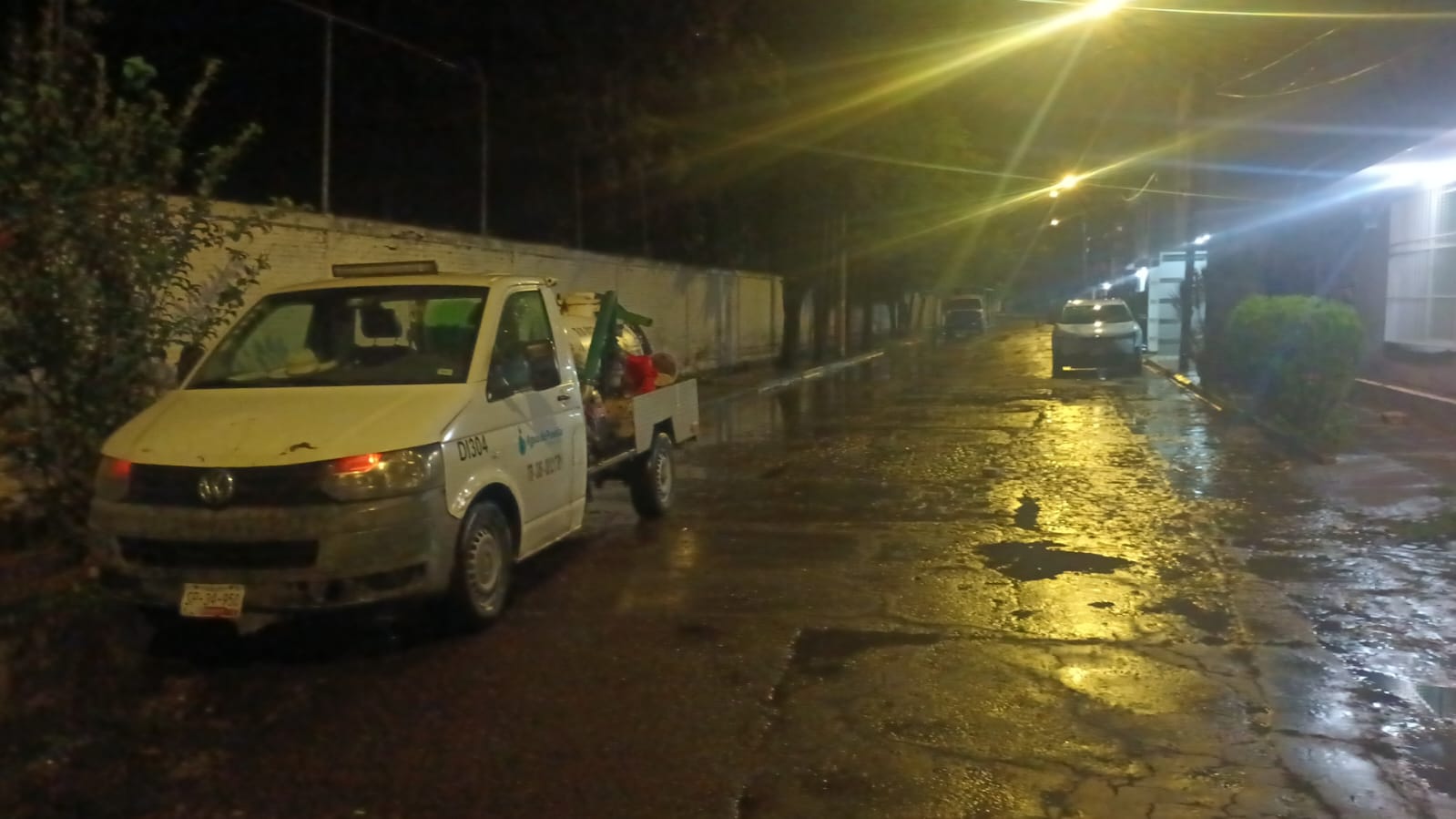 Agua de Puebla atendió 12 puntos durante la lluvia vespertina del 15 de octubre