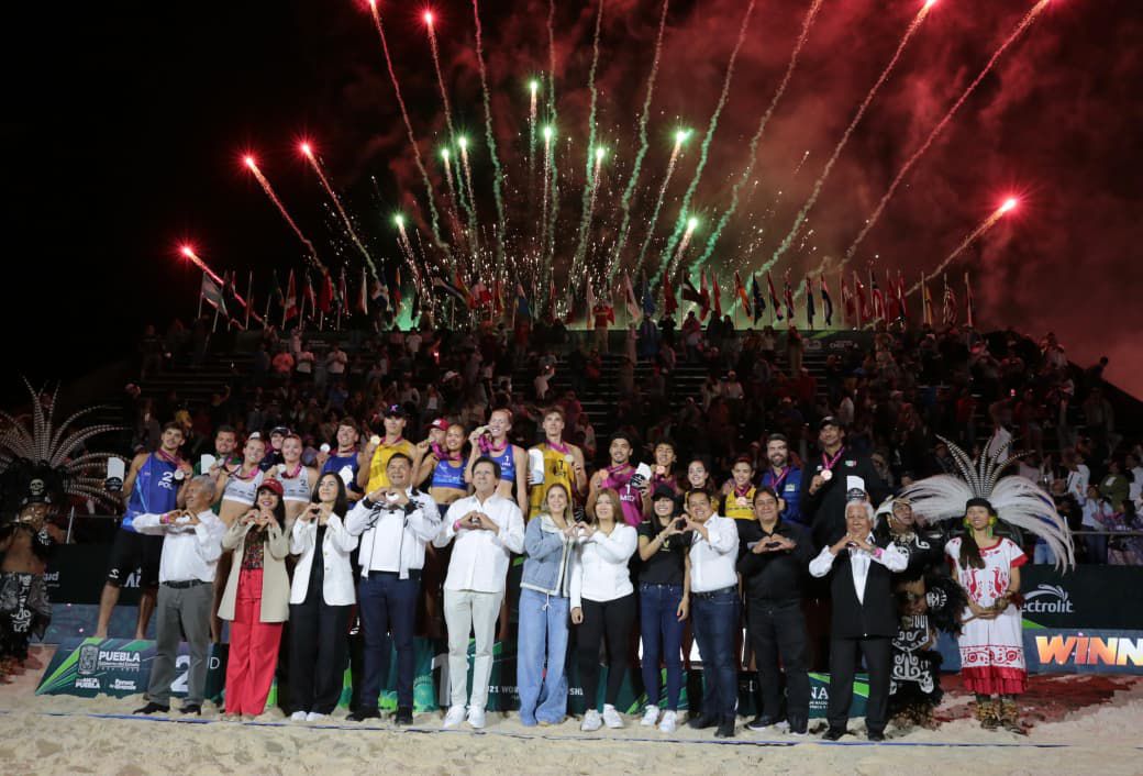 Puebla, la arena del mundo: Crónica del Mundial de Voleibol de Playa Sub-21