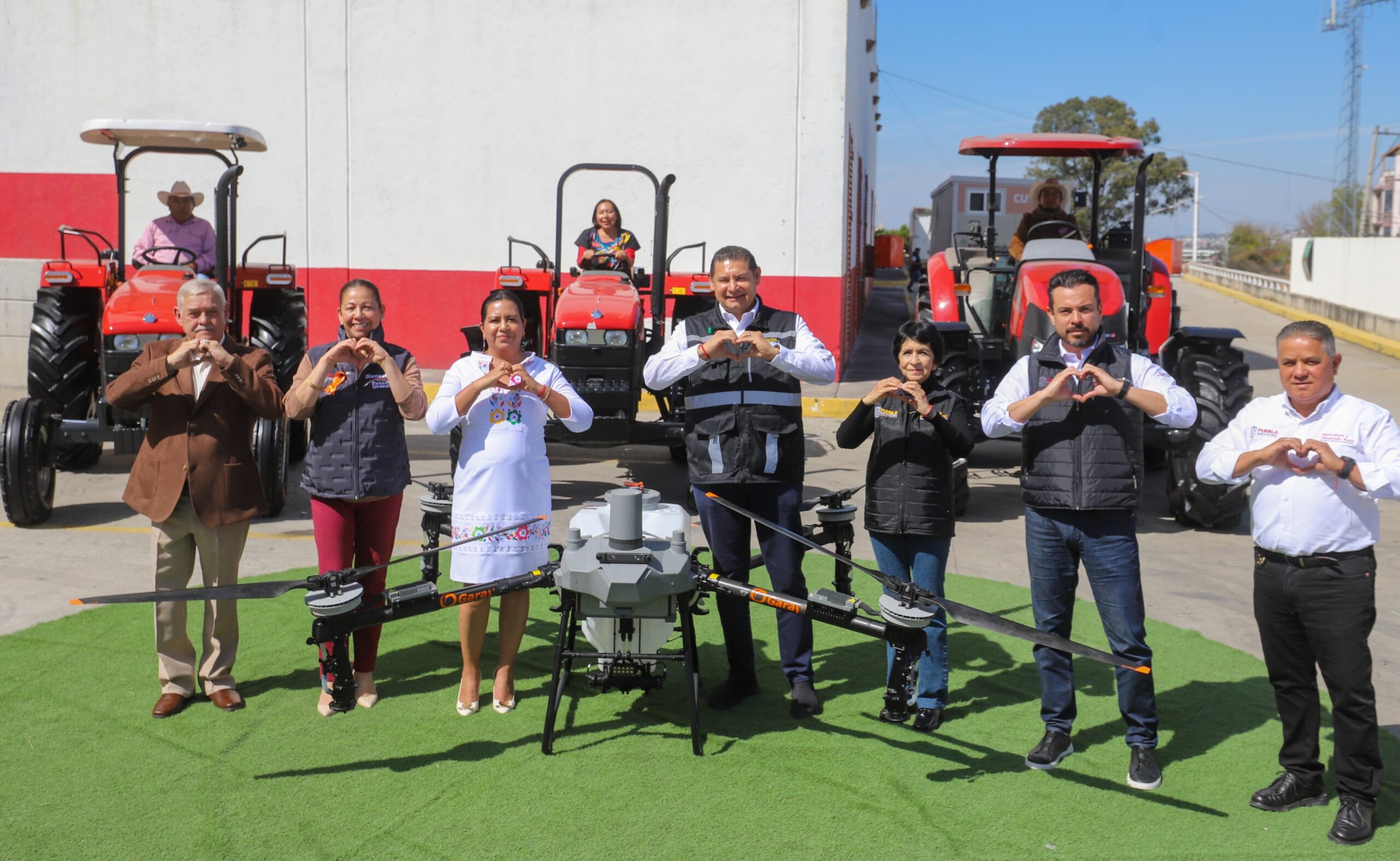 Puebla realiza la mayor entrega de apoyos al campo en su historia: 5,613 beneficios y 149.5 mdp para productoras y productores