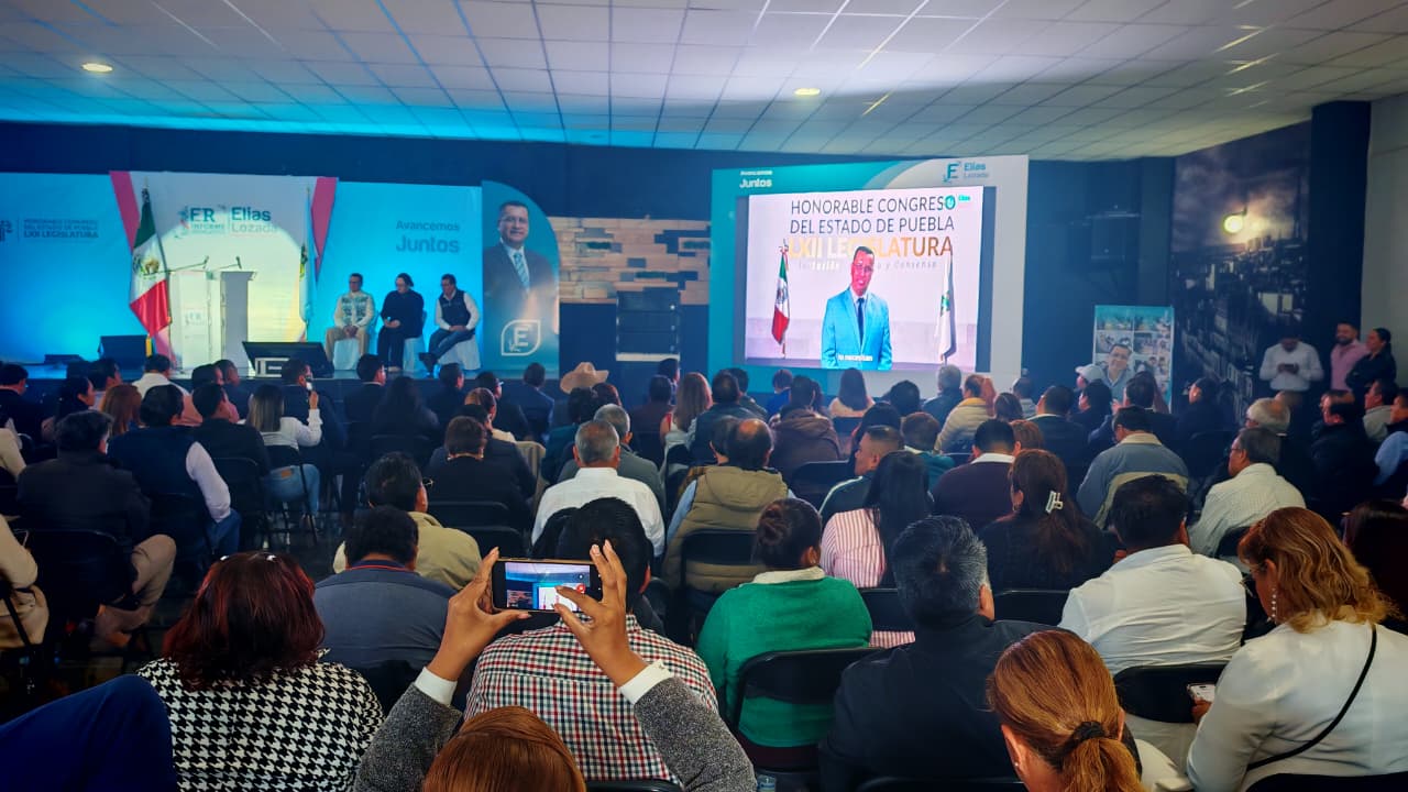 Las leyes solo tienen sentido cuando transforman vidas: Elías Lozada en su Primer Informe Legislativo