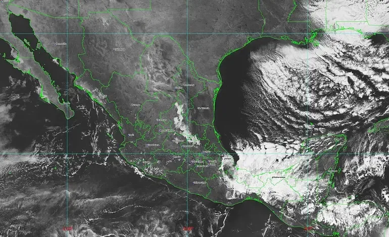 Pronostican lluvias torrenciales por ingreso del frente frío número 13