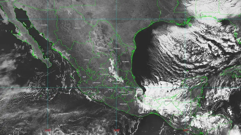 Pronostican lluvias torrenciales por ingreso del frente frío número 13