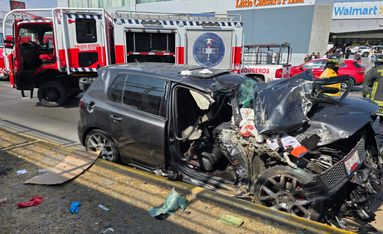 Confirman segunda muerte tras carambola en Vía San Ángel; era la dueña del Golf
