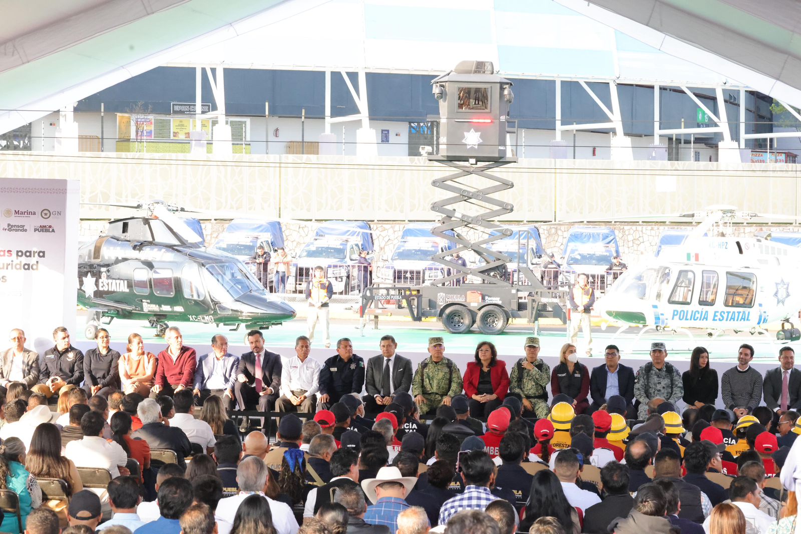Arranca operativo “Puebla Segura” con refuerzo aéreo, patrullas y más ministerios públicos