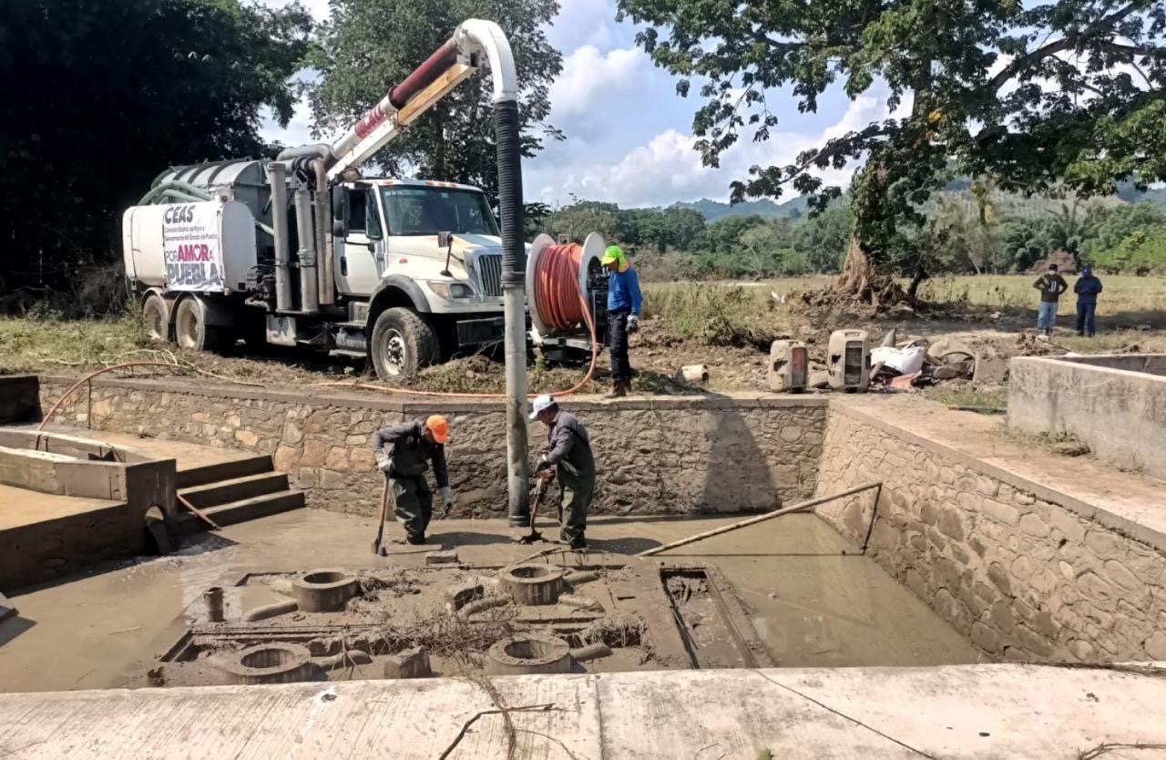 Protege CEASPUE a más de 100 mil poblanos con acciones de desazolve