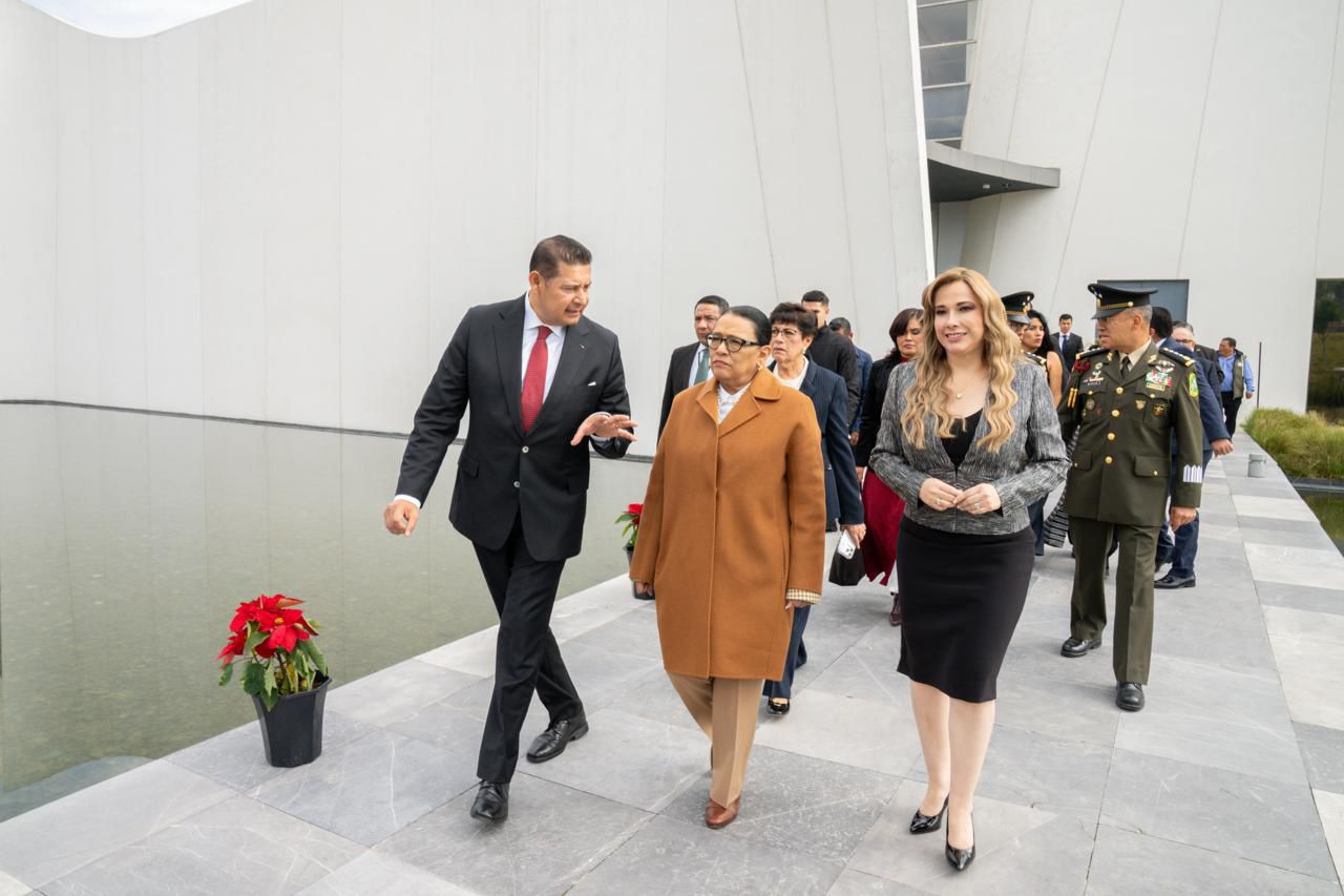 Respaldo federal a Puebla: Rosa Icela reconoce coordinación y resultados del primer año de Armenta