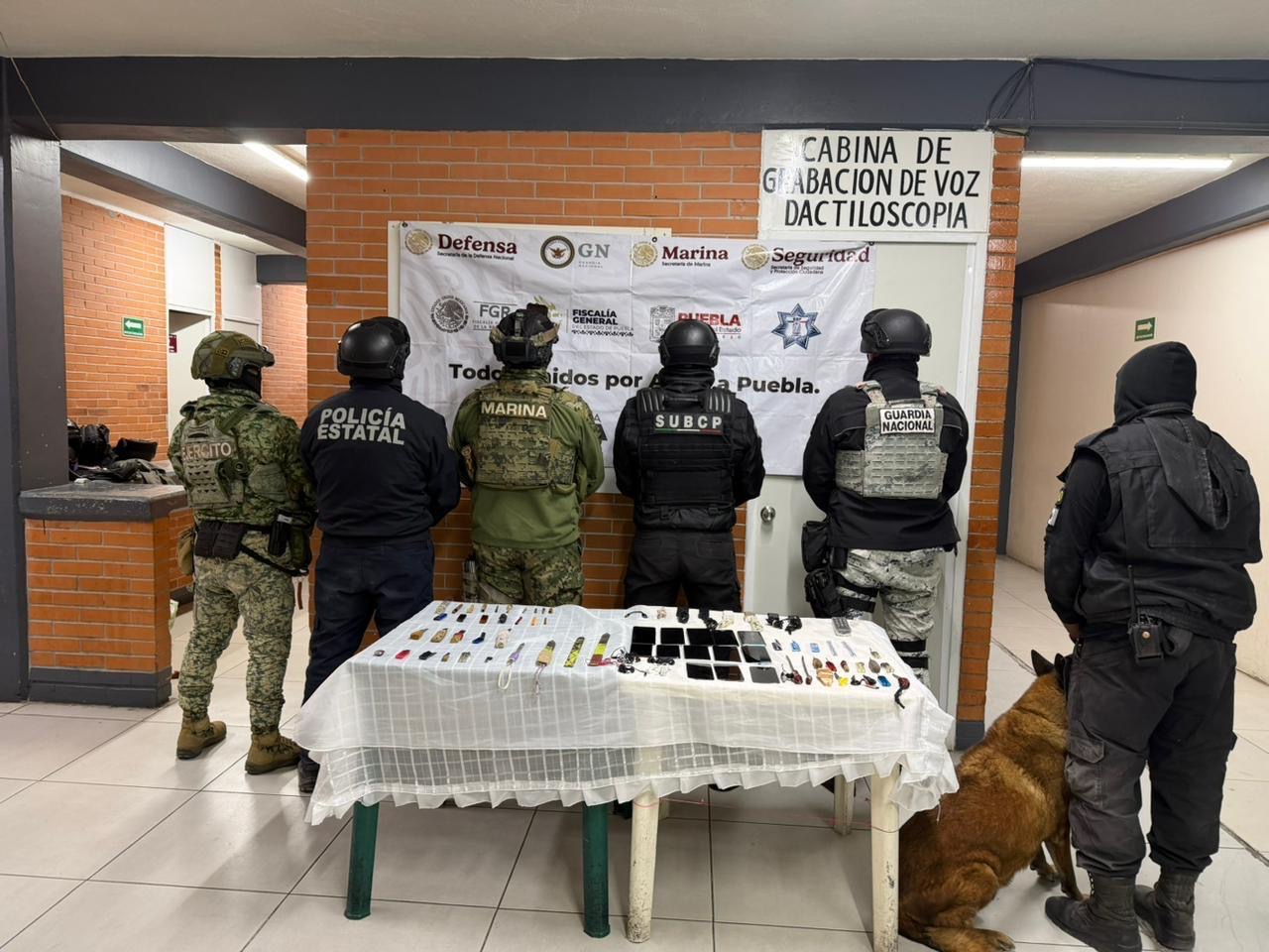Guardia Nacional y Ejército detienen a 56 personas y aseguran droga en Puebla durante la operación “Escudo Invernal”