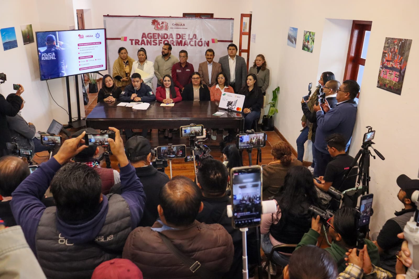 Gobierno de San Pedro Cholula respalda a Claudia Sheinbaum en defensa de la soberanía nacional