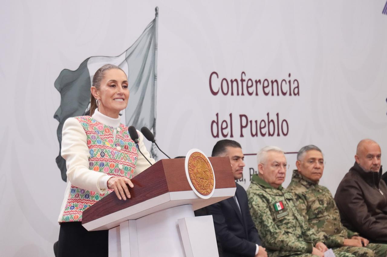 “Cero impunidad”, advierte Sheinbaum en Puebla: «No queremos más Garcías Lunas!»