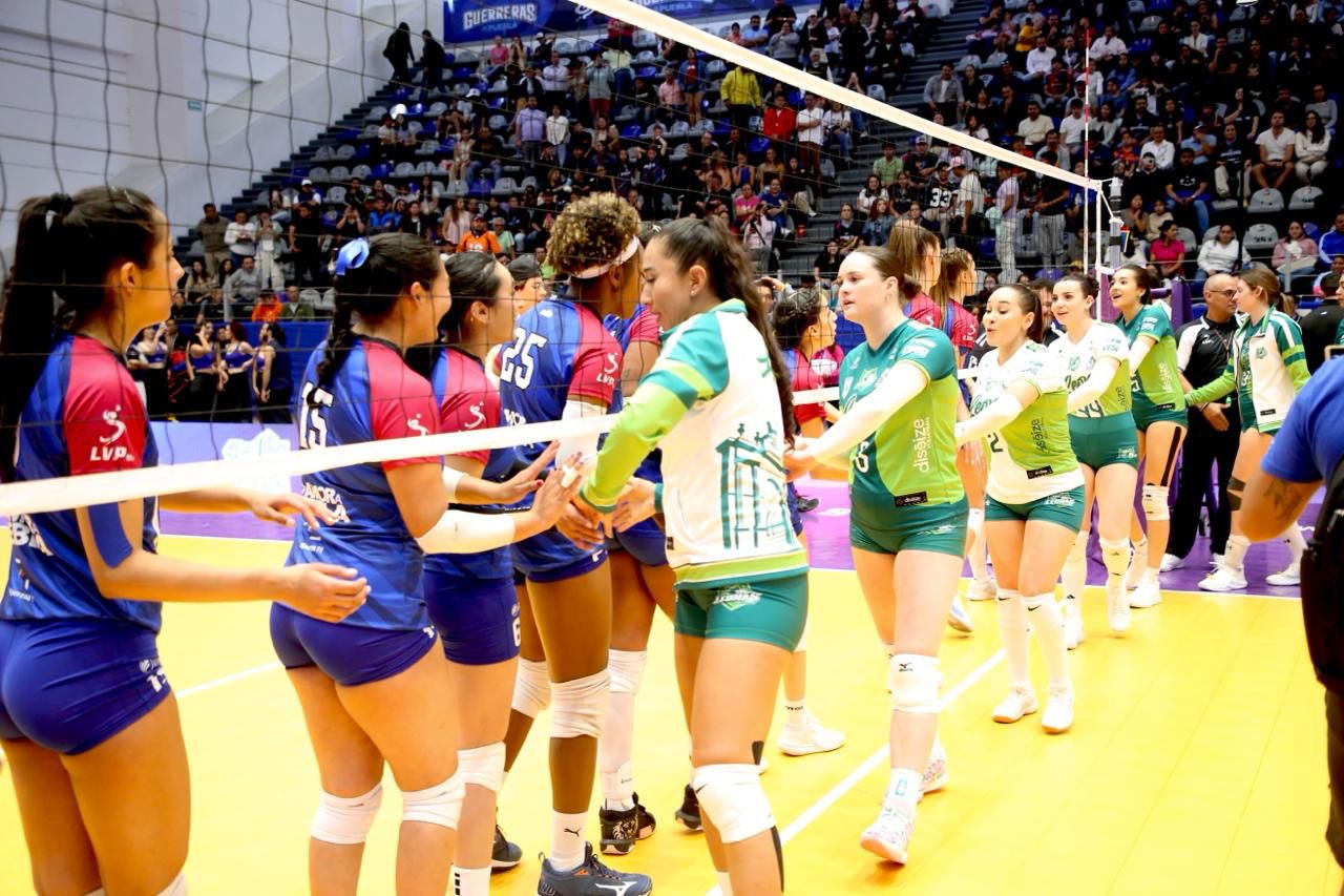 Guerreras de Puebla debutan con triunfo en la Liga Nacional de Voleibol Profesional