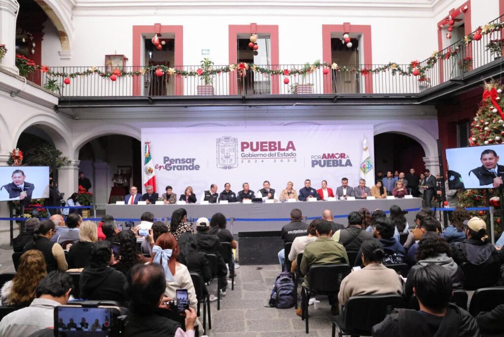 rueda de prensa - AG Medios Noticias de Puebla