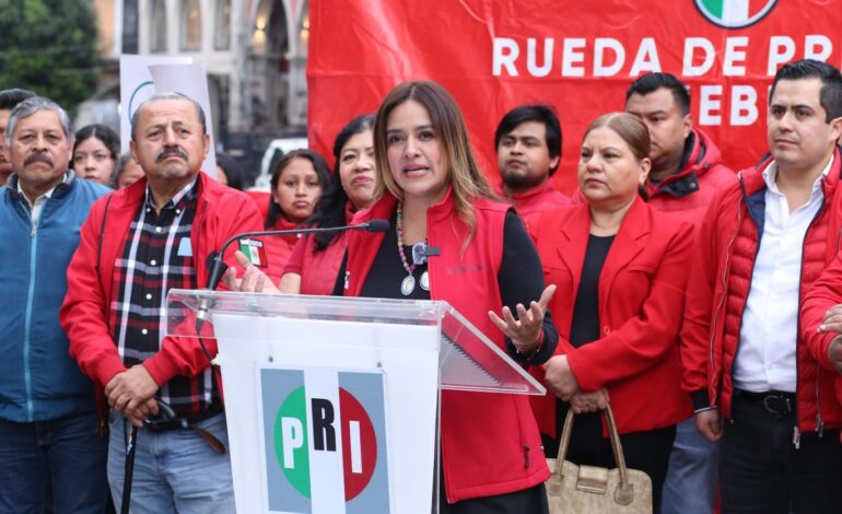 Xitlalic Ceja anuncia voto del PRI contra la Reforma Electoral en Huauchinango