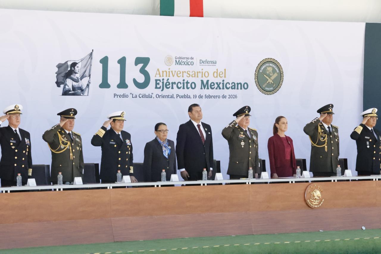 Sheinbaum reivindica soberanía en el 113 Aniversario del Ejército Mexicano