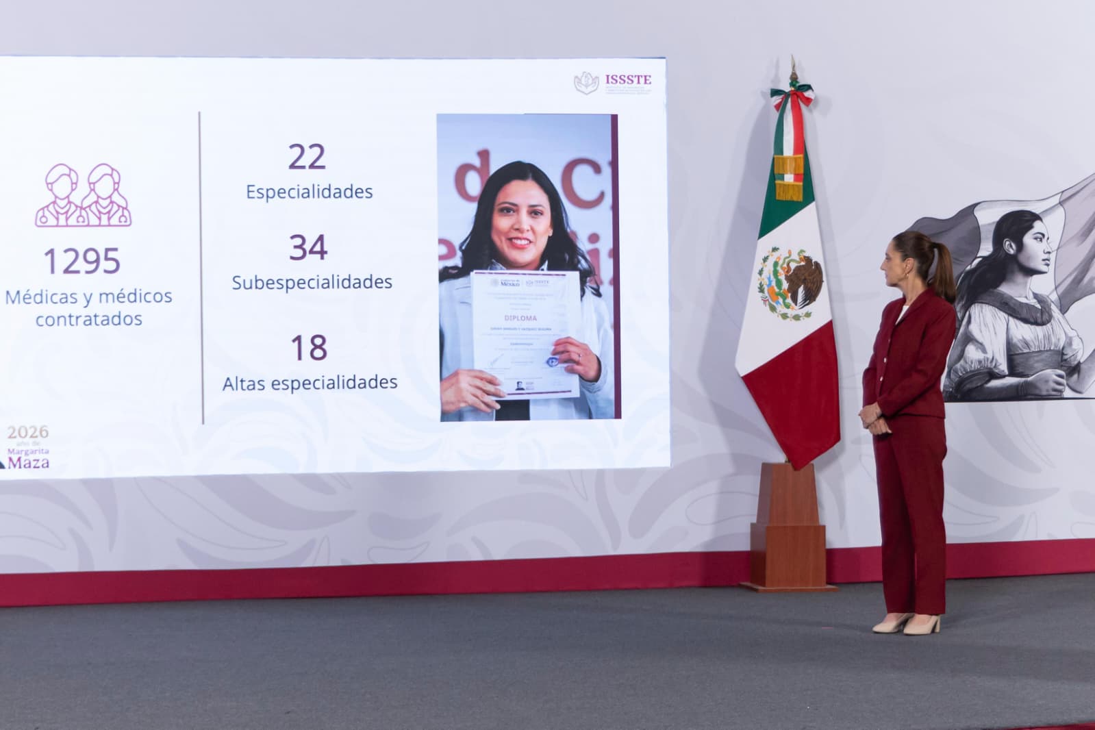 Gobierno presume “cifra histórica”: más de 14 mil especialistas se suman al sistema de salud