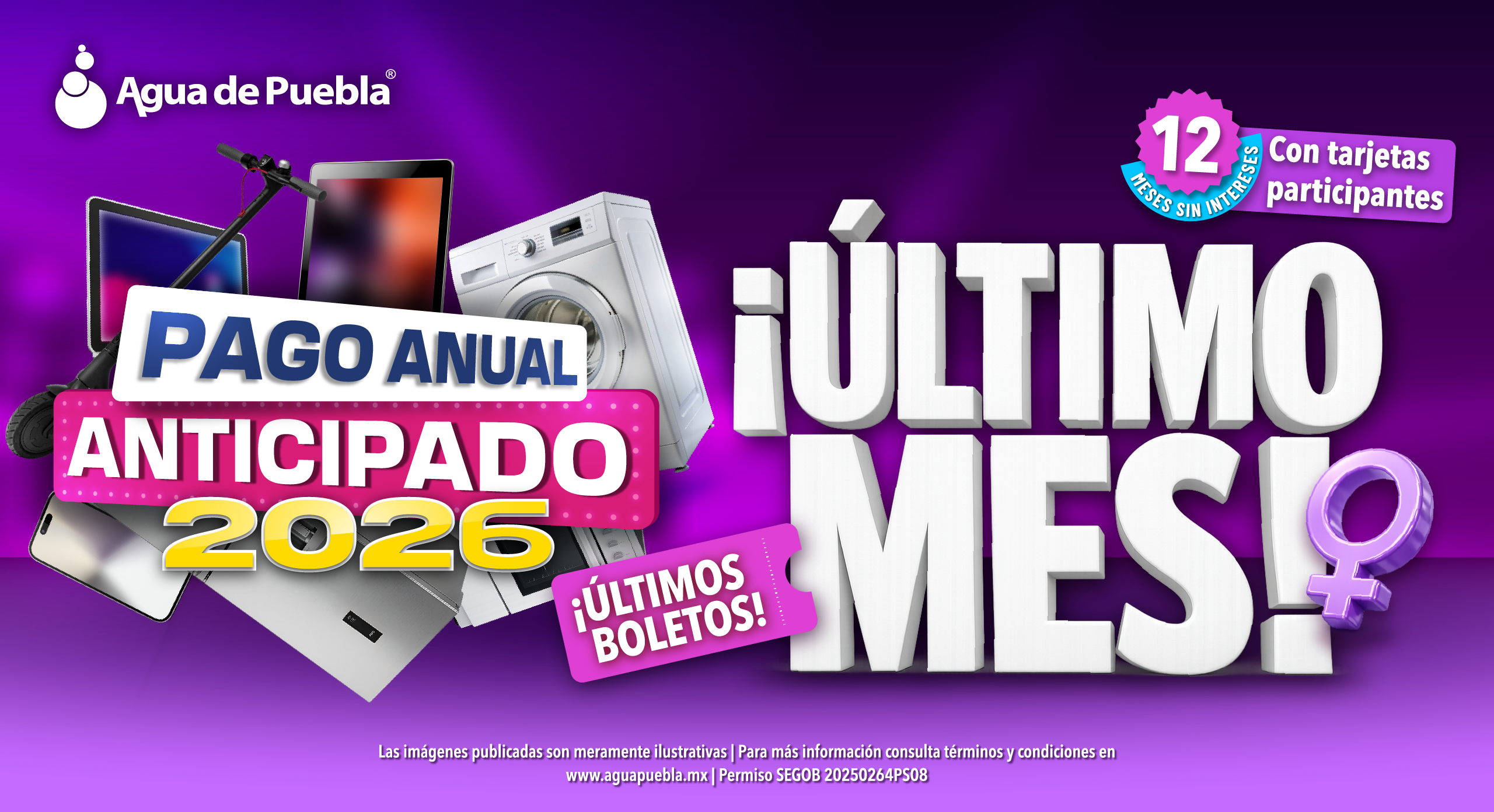 Marzo, último mes para congelar tarifa 2026 con Pago Anual en Agua de ...