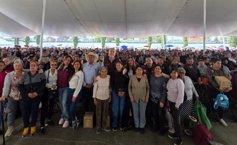 Gobierno de Puebla capital refuerza entrega de despensas con programa “Alimentación Imparable”