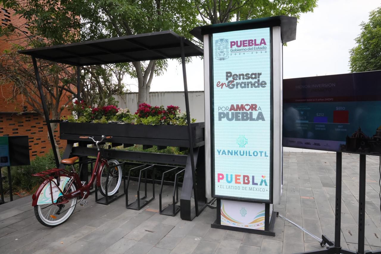 Sistema de bicicletas públicas en Puebla avanza con desarrollo tecnológico local