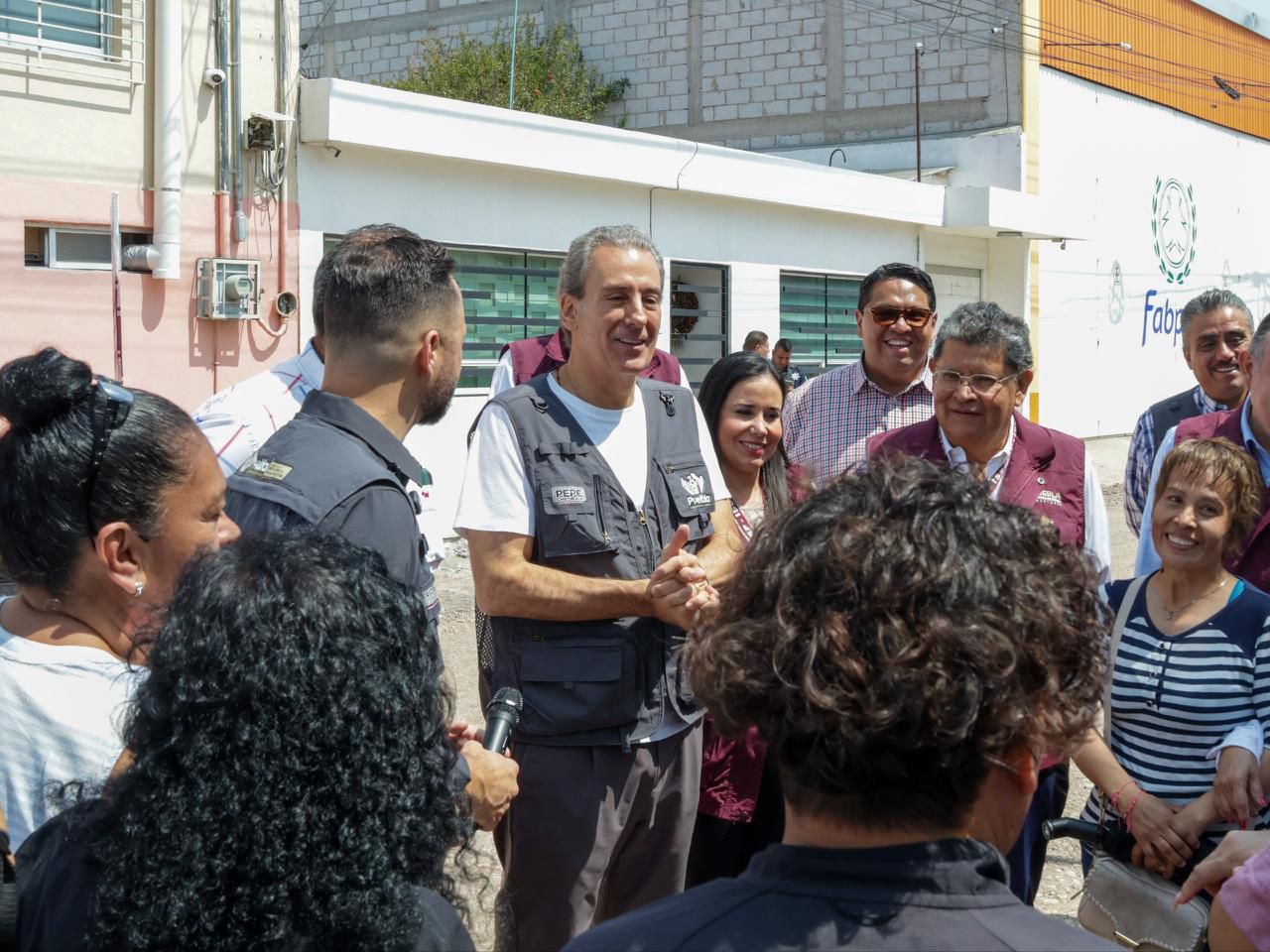 Supervisa Pepe Chedraui rehabilitación vial en San Baltazar Campeche