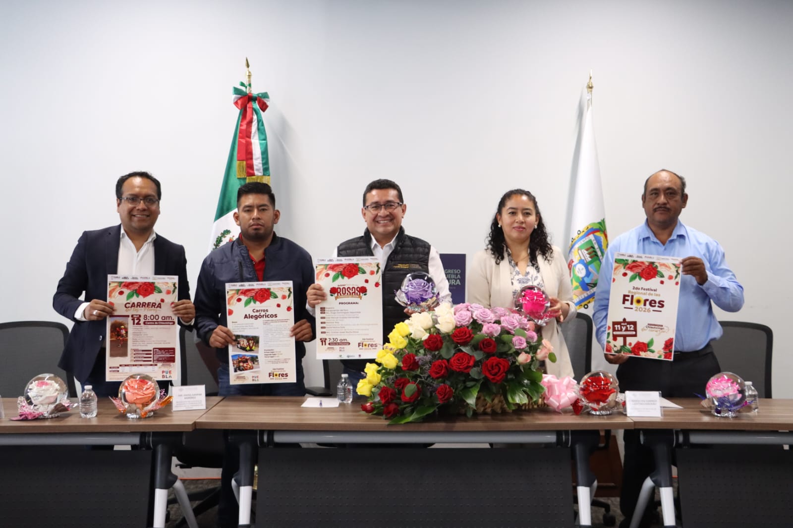 Flores que dejan derrama: Chiautzingo se pone en vitrina