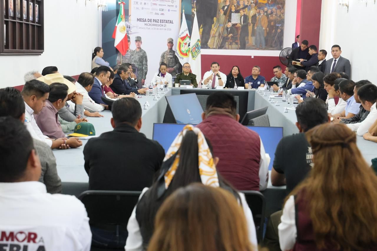 Atlixco se vuelve cuartel de coordinación: Armenta exige más inversión y denuncias para frenar inseguridad