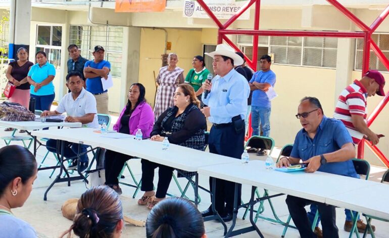 Participa el diputado Rosalío Zanatta en Asamblea de Obra Comunitaria en San Gabriel Chilac