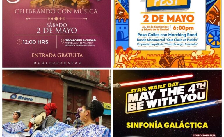 Puebla se enciende: bandas, cine y galaxias para el fin de semana