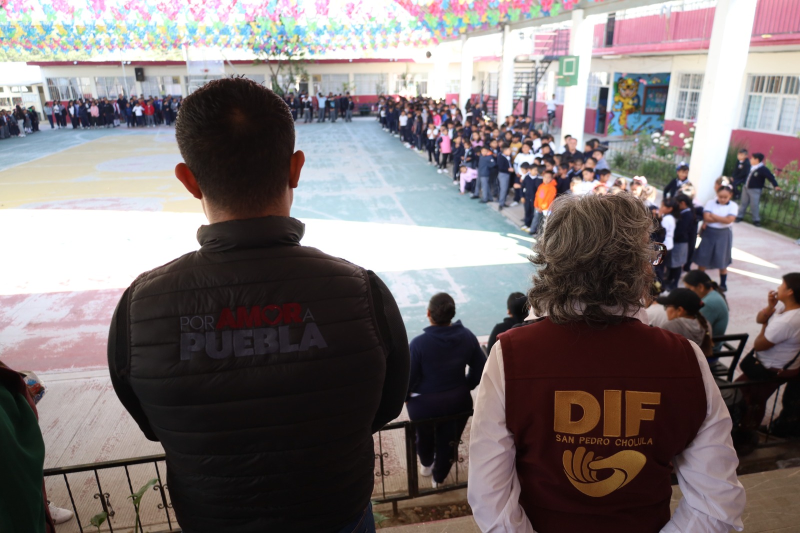 DIF Municipal de San Pedro Cholula fortalece desayunador escolar en San Cristóbal Tepontla