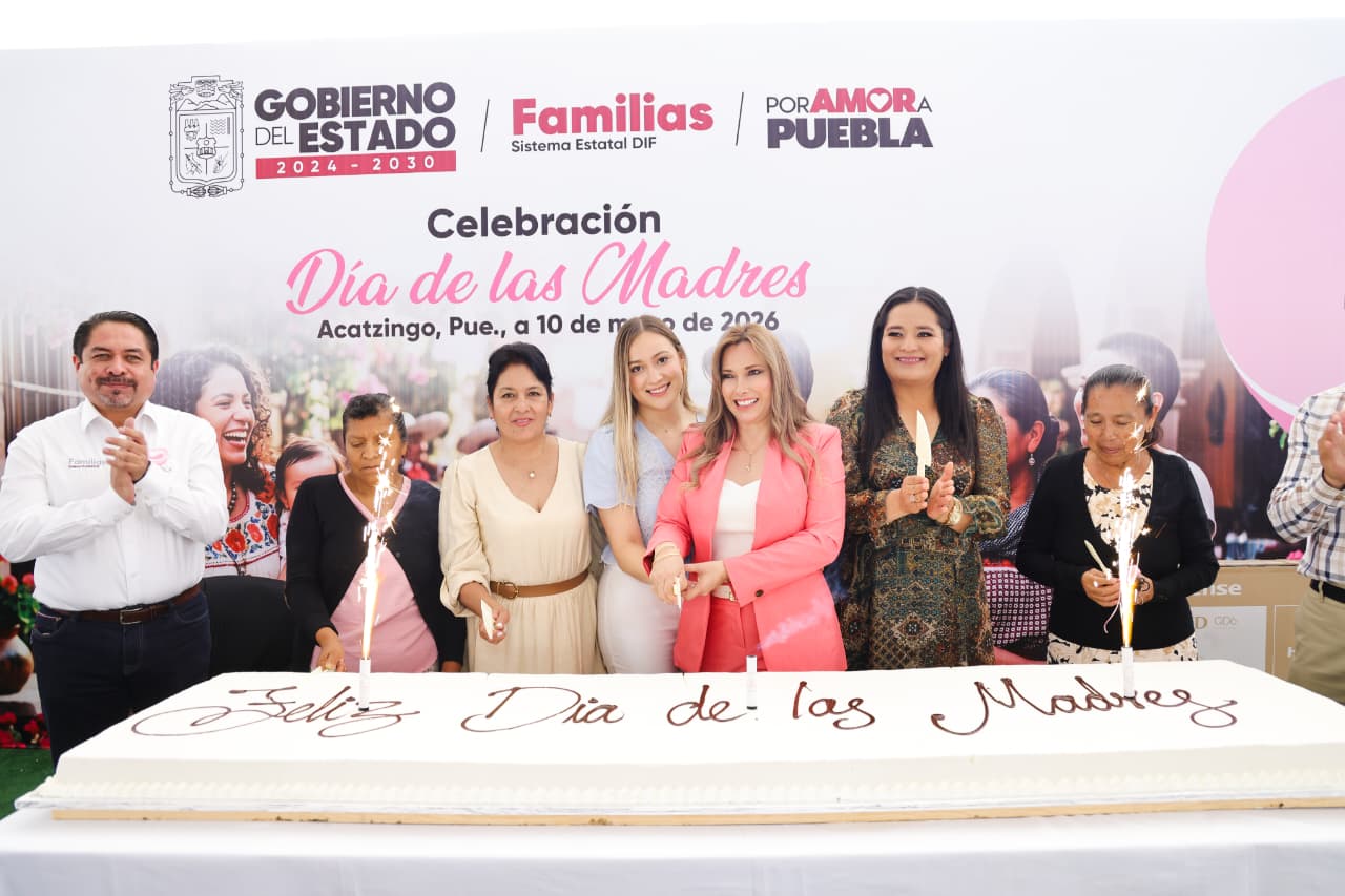SEDIF lleva fiesta, regalos y apapachos a 2 mil mamás en Acatzingo