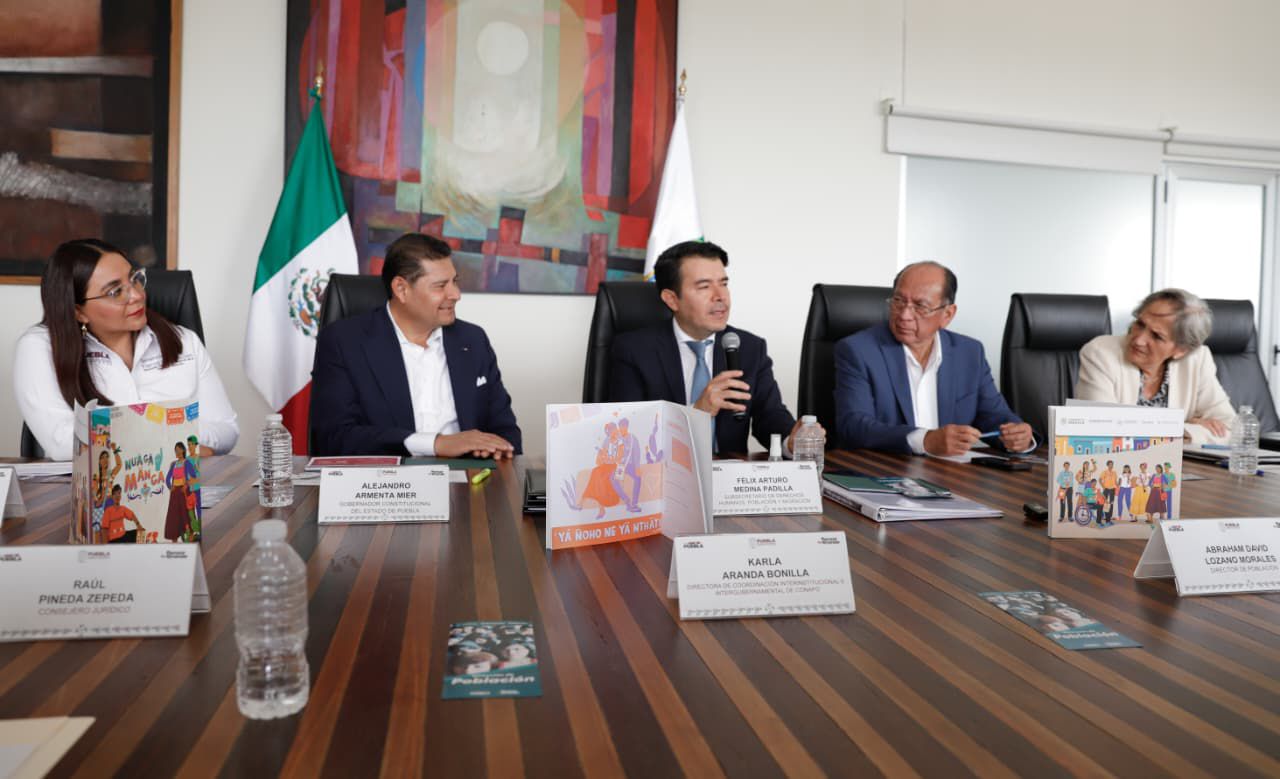 CONAPO y Gobierno del Estado refuerzan estrategia contra pobreza y vulnerabilidad en Puebla