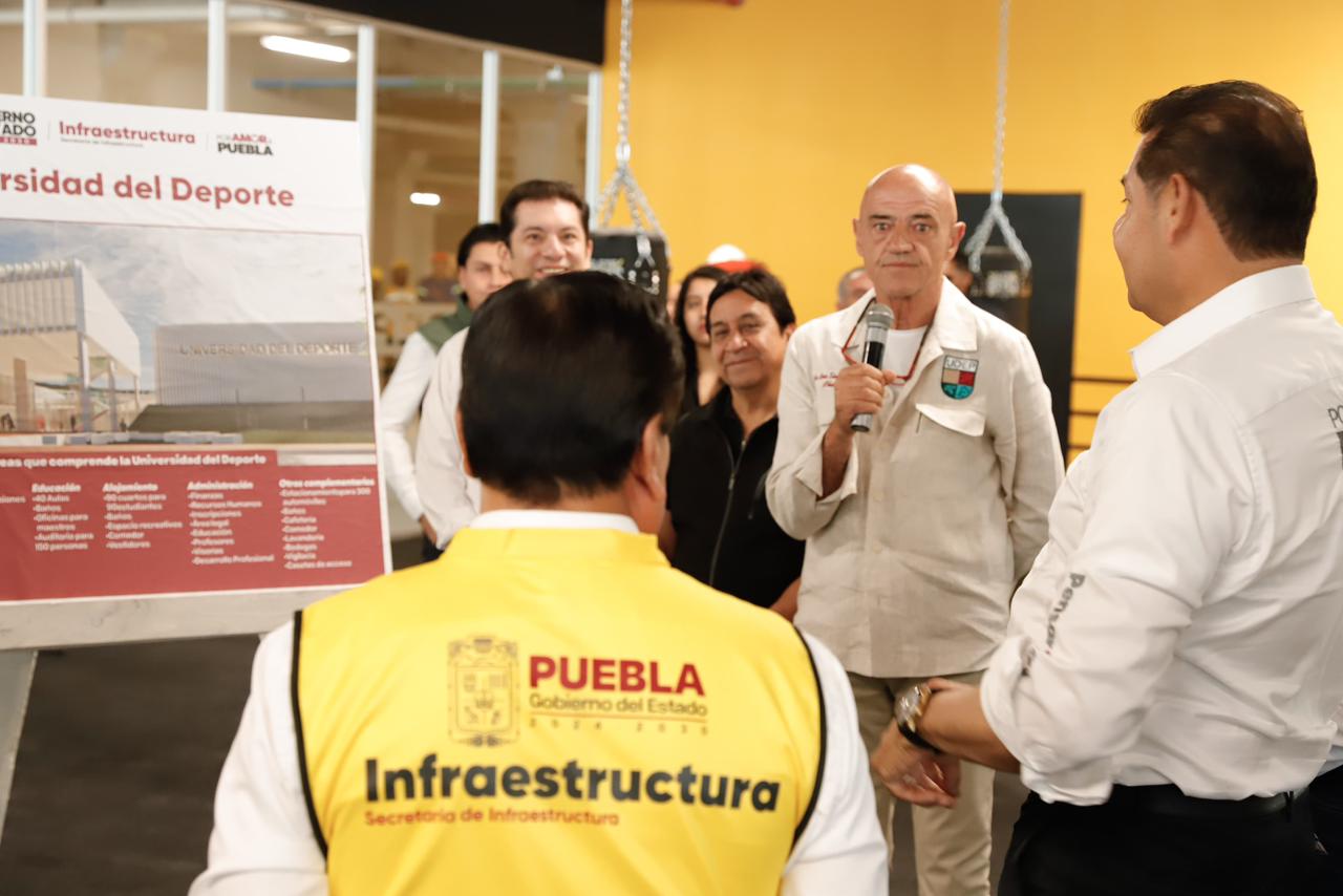 Universidad del Deporte de Puebla está al 97% y apunta a ser semillero nacional de campeones